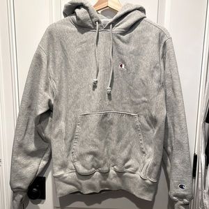 Champion Reverse Weave Hoodie grey